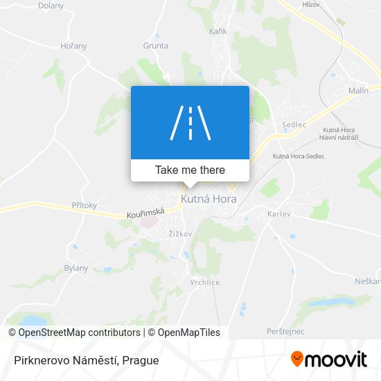 Pirknerovo Náměstí map