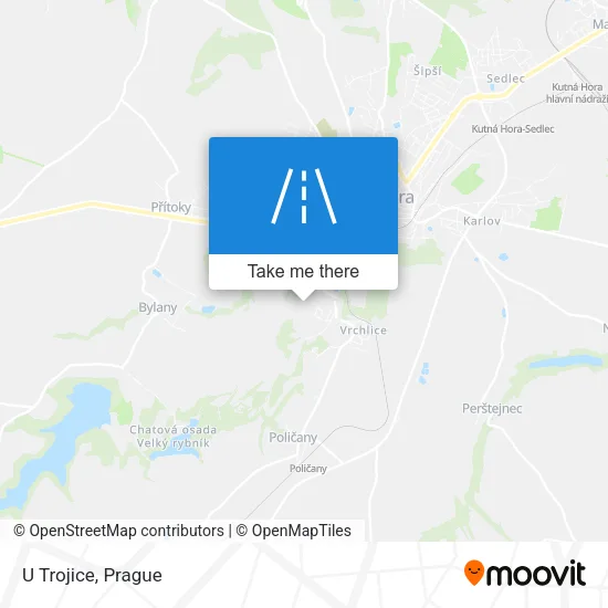 Карта U Trojice