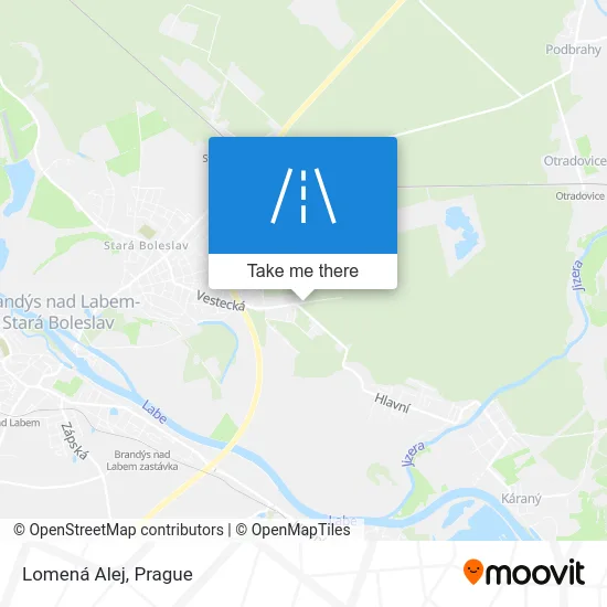 Карта Lomená Alej