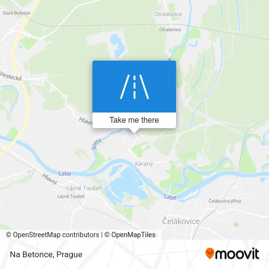 Карта Na Betonce