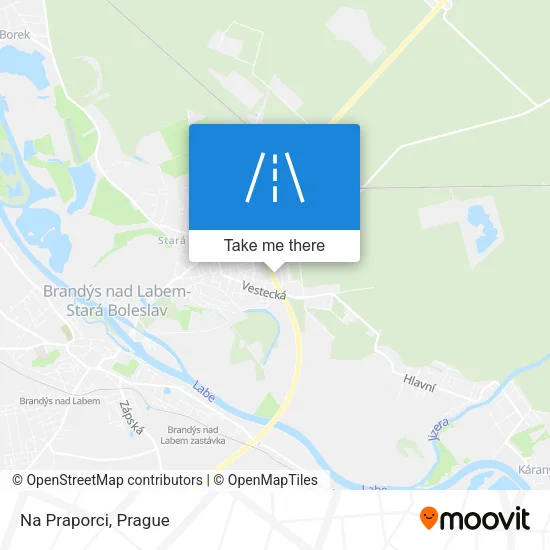 Карта Na Praporci