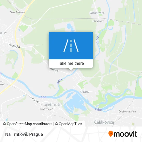Карта Na Trnkově