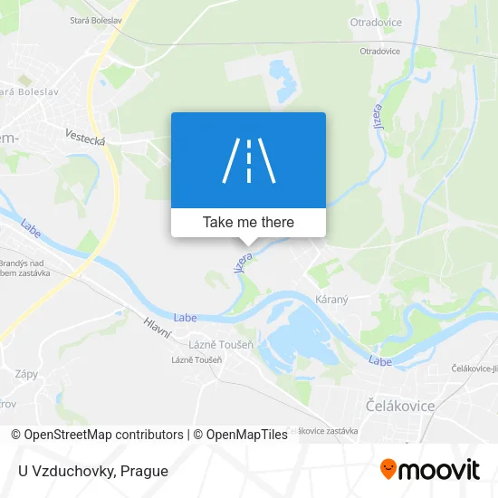 Карта U Vzduchovky