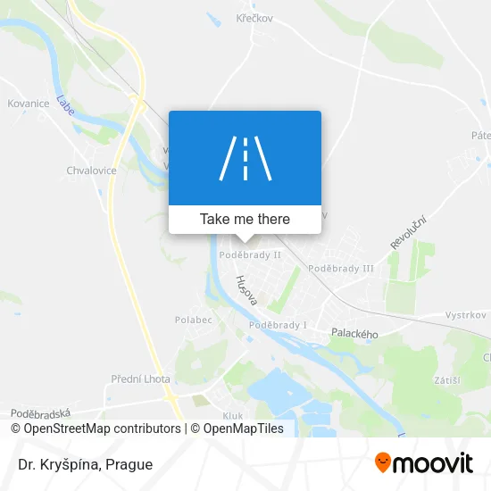 Карта Dr. Kryšpína