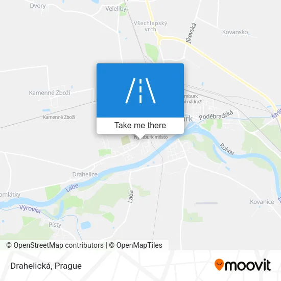 Карта Drahelická