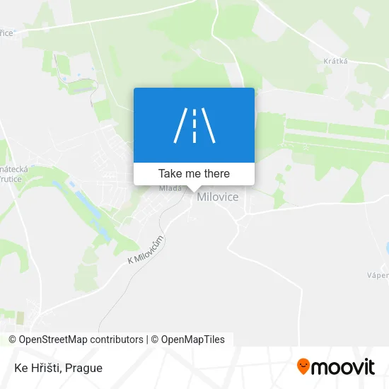 Карта Ke Hřišti