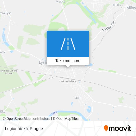 Legionářská map