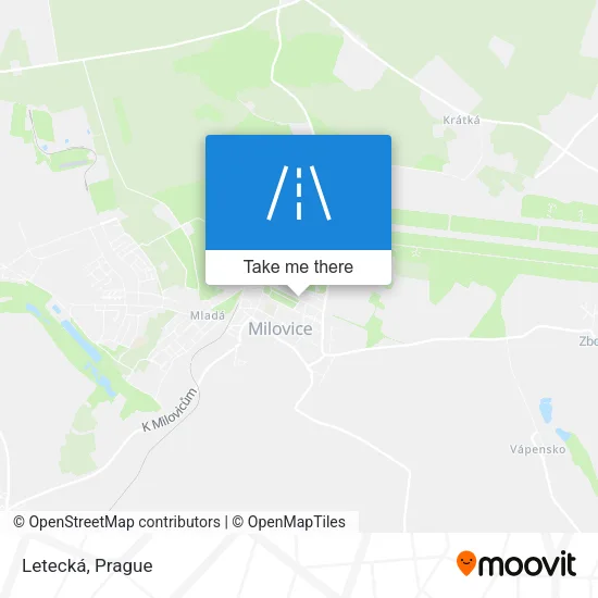 Карта Letecká