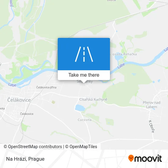 Карта Na Hrázi