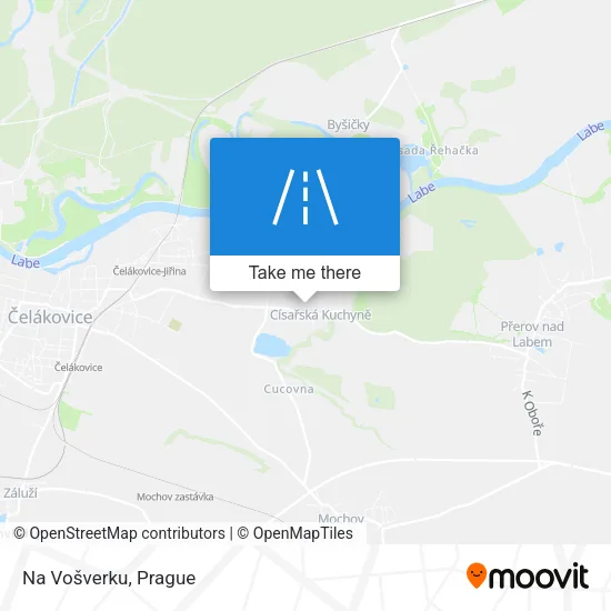 Карта Na Vošverku