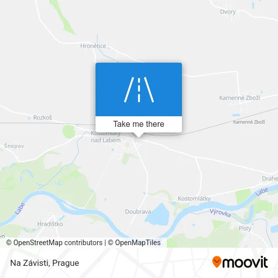 Карта Na Závisti