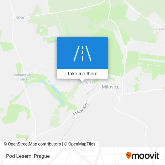 Карта Pod Lesem