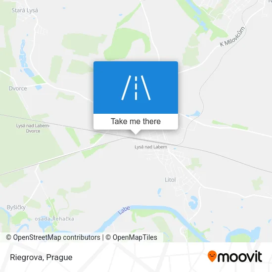 Карта Riegrova