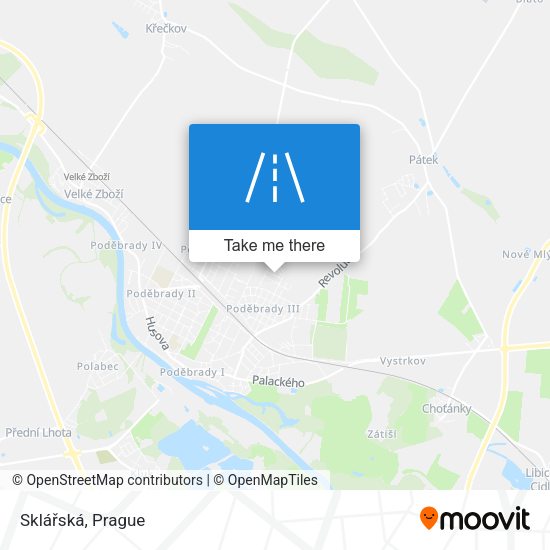Sklářská map