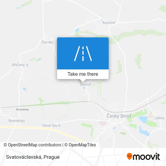 Svatováclavská map