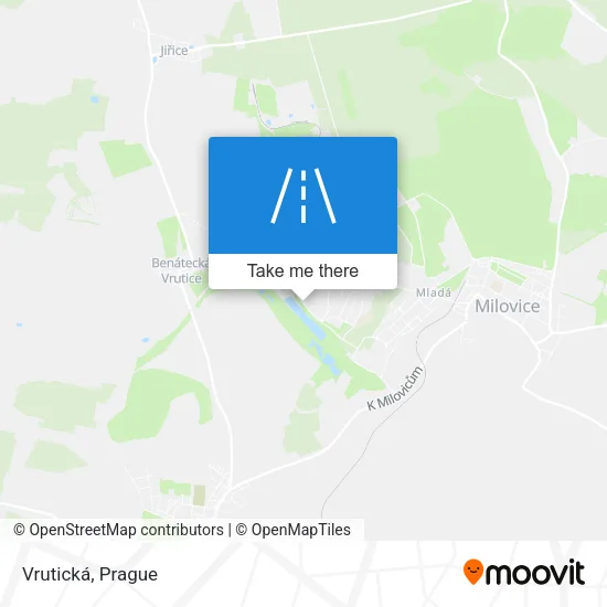 Карта Vrutická