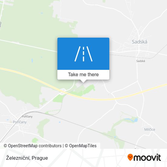 Železniční map