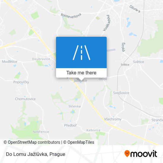 Do Lomu Jažlůvka map