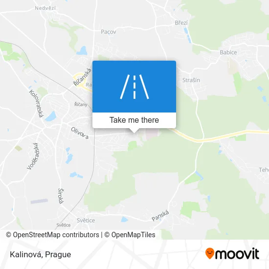 Карта Kalinová