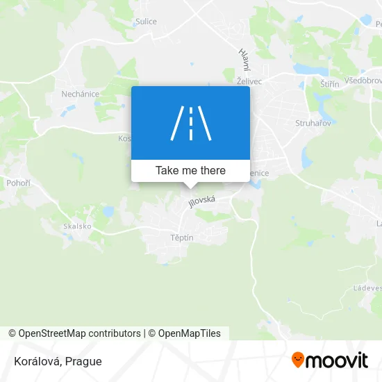 Карта Korálová