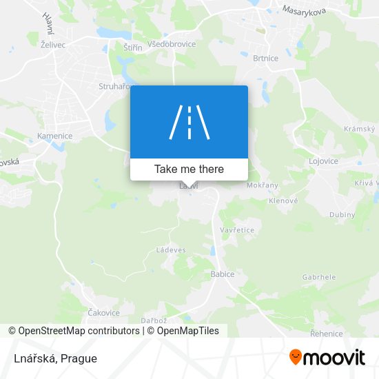 Lnářská map