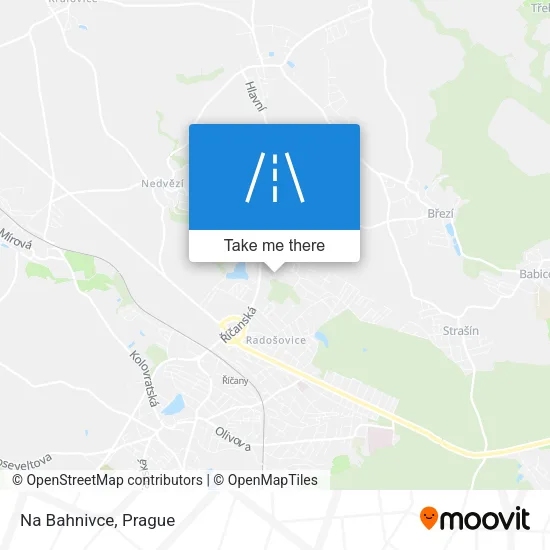 Карта Na Bahnivce