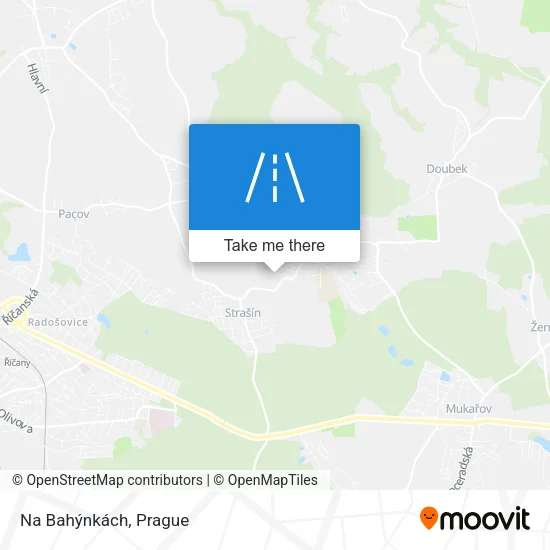 Карта Na Bahýnkách