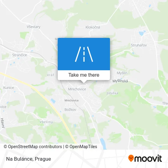 Карта Na Bulánce