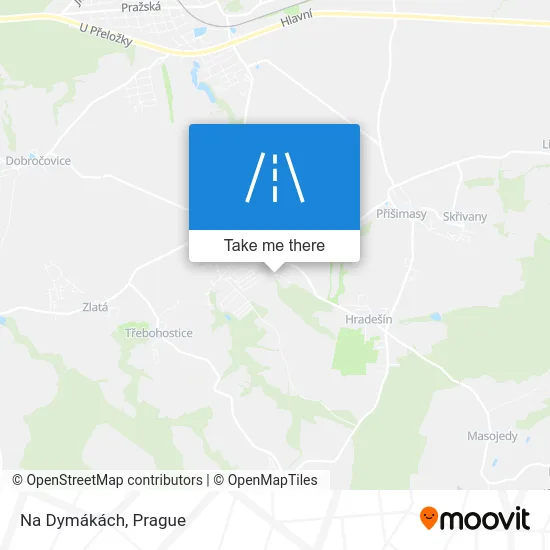 Карта Na Dymákách