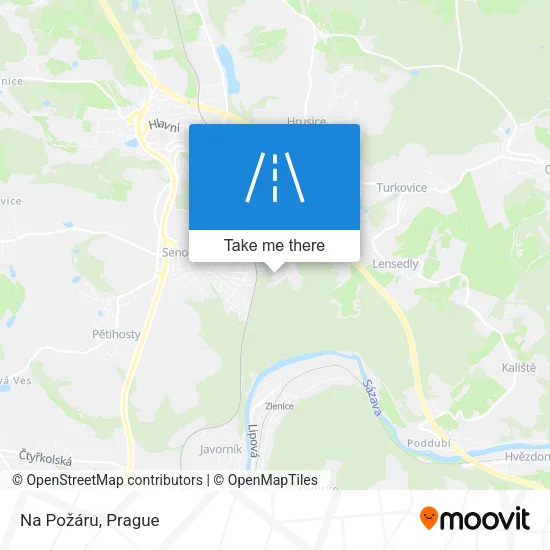 Карта Na Požáru