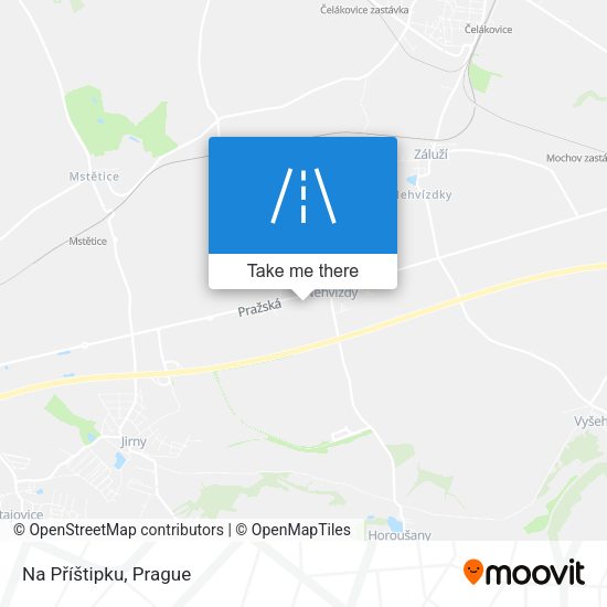 Na Příštipku map