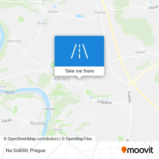 Карта Na Sídlišti