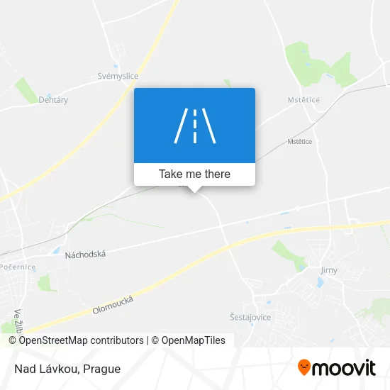 Карта Nad Lávkou