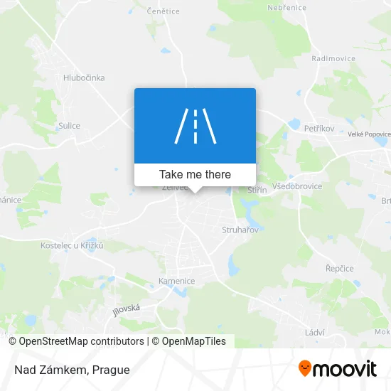 Карта Nad Zámkem