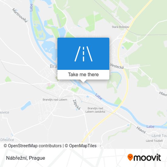 Nábřežní map