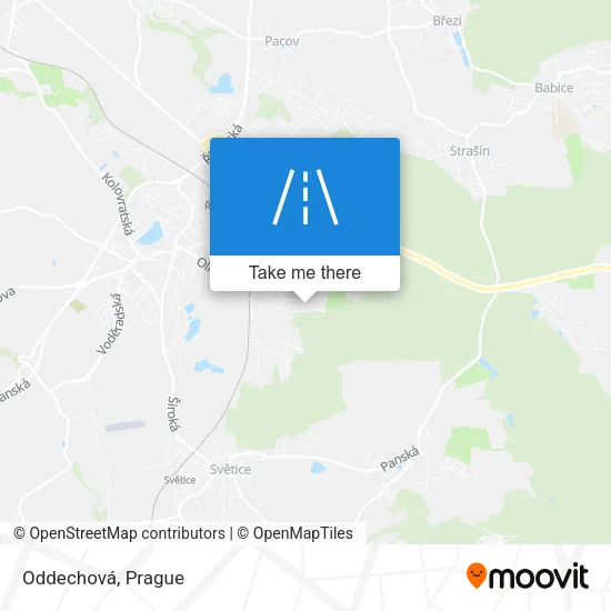 Карта Oddechová