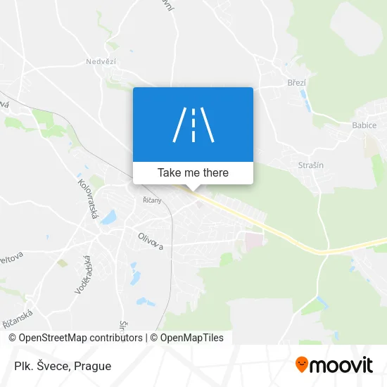 Карта Plk. Švece