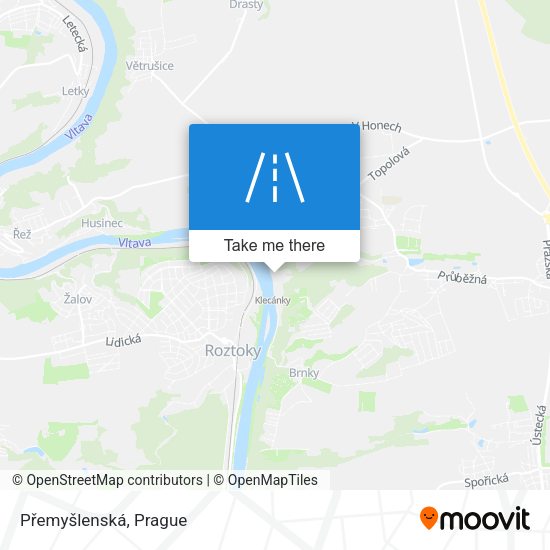 Přemyšlenská map