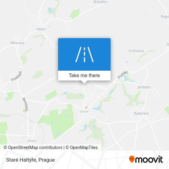 Staré Haltýře map