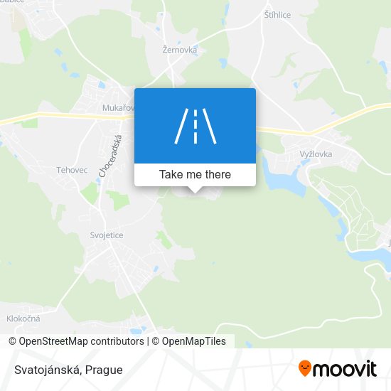 Svatojánská map