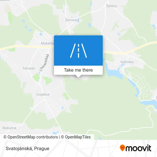 Карта Svatojánská