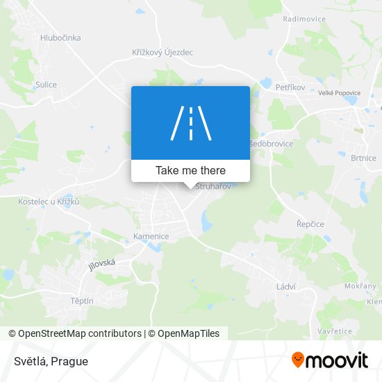 Světlá map