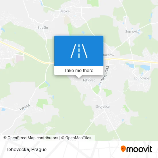 Карта Tehovecká