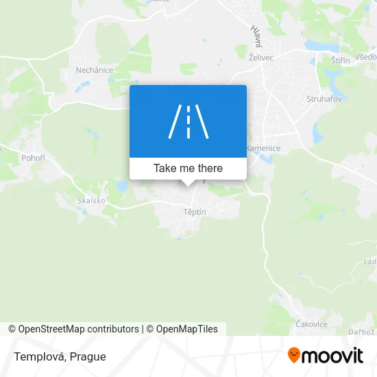 Карта Templová