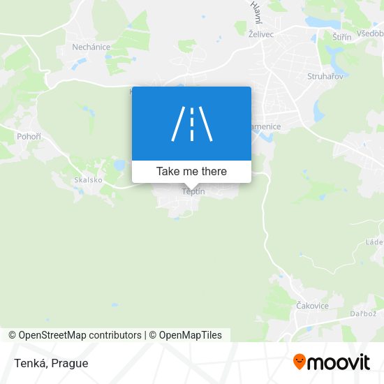 Карта Tenká
