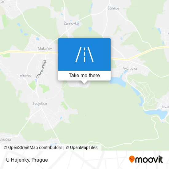 Карта U Hájenky