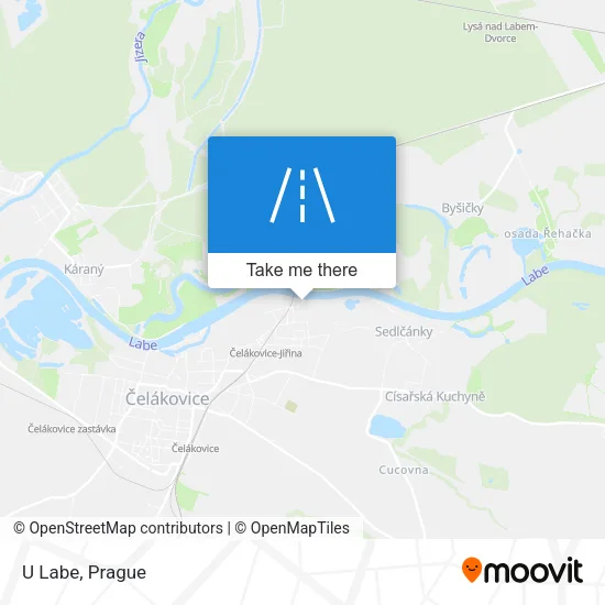 Карта U Labe