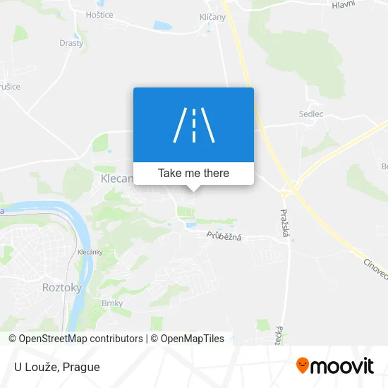 Карта U Louže