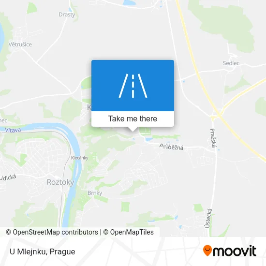 Карта U Mlejnku