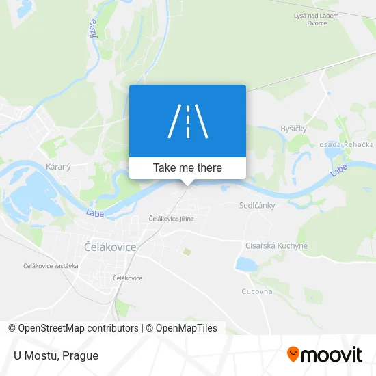Карта U Mostu